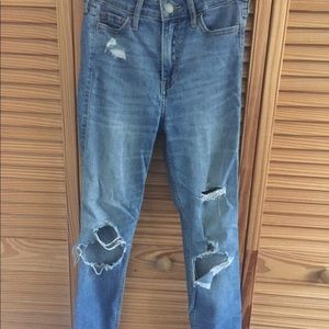 Hollister high rise skinny jeans size 00R